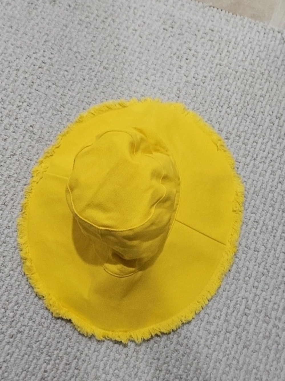 Frances Valentine Yellow Bucket Hat